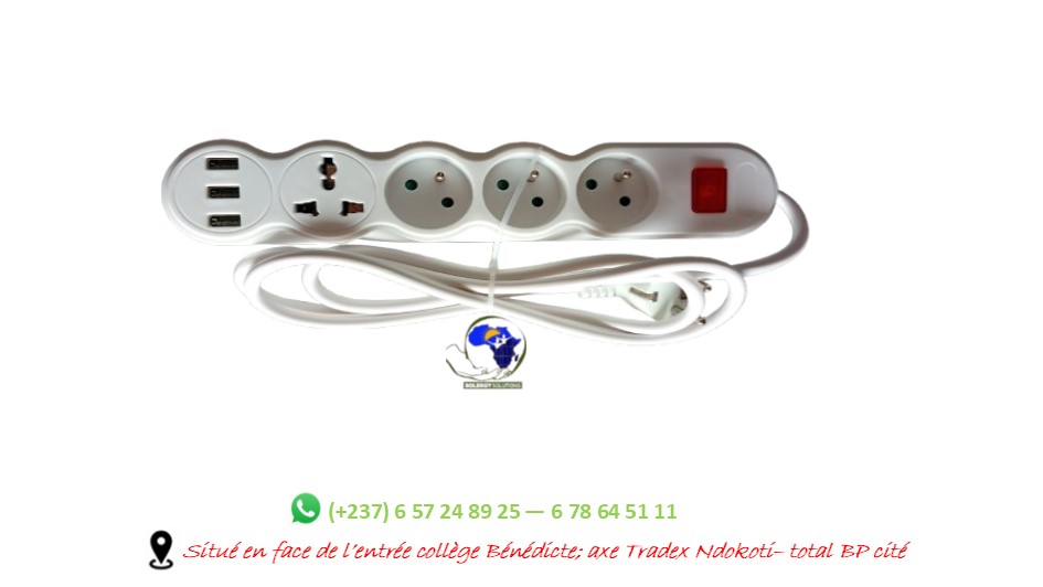 RALLONGE ELECTRIQUE 3+1